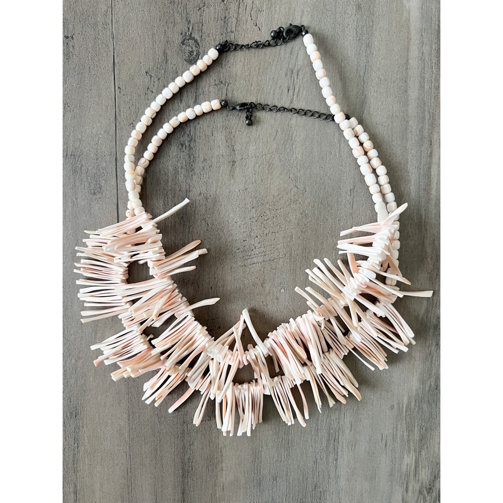 2 Free People Shell Necklaces